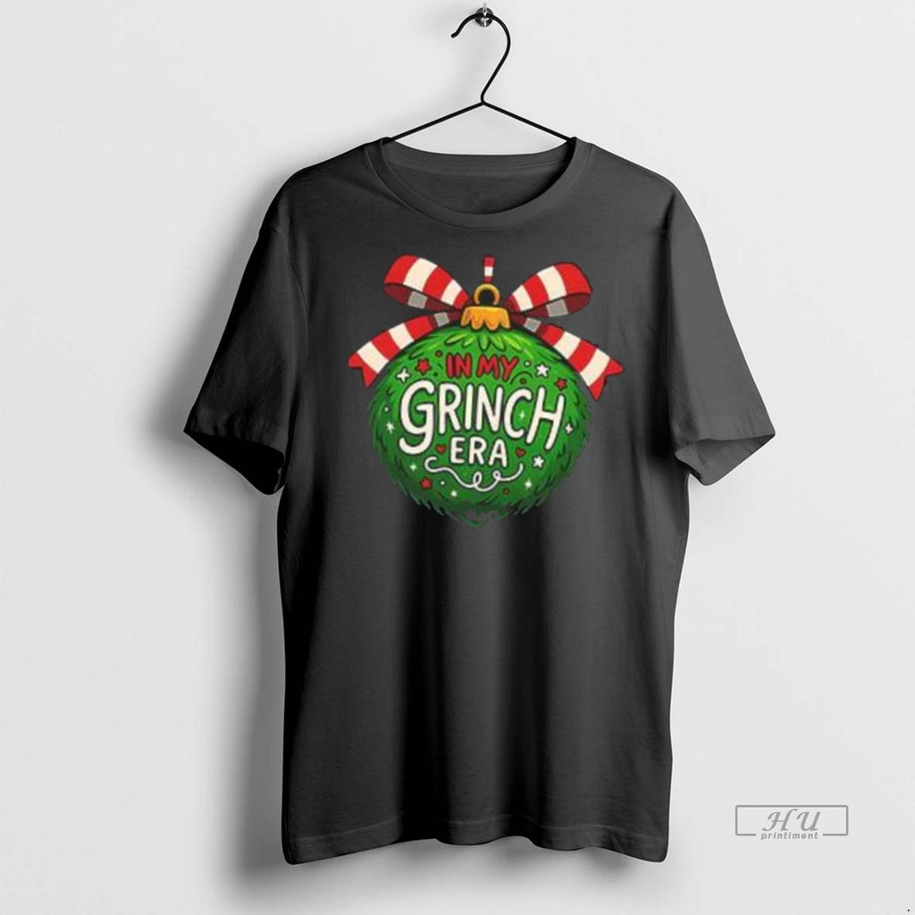 Officials In My Grinch Era Female Grinch Merry Grinchmas 2025 Premium Tee Shirt Sweater