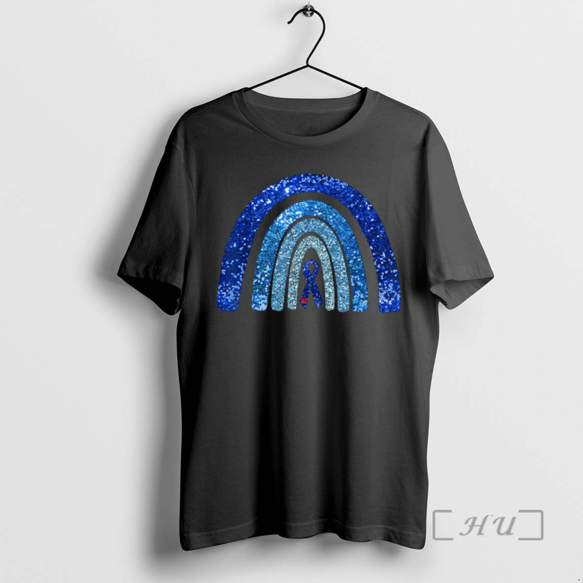 Officials In November We Wear Blue Rainbow Diabetes Awareness Month Premium T Shirt Sweater