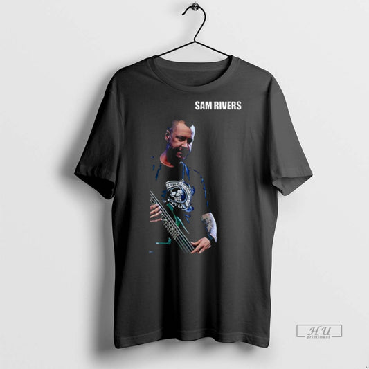 Officials In Loving Memory Of Sam Rivers Gone But Never Forgotten Double Sided Graphic Tee
