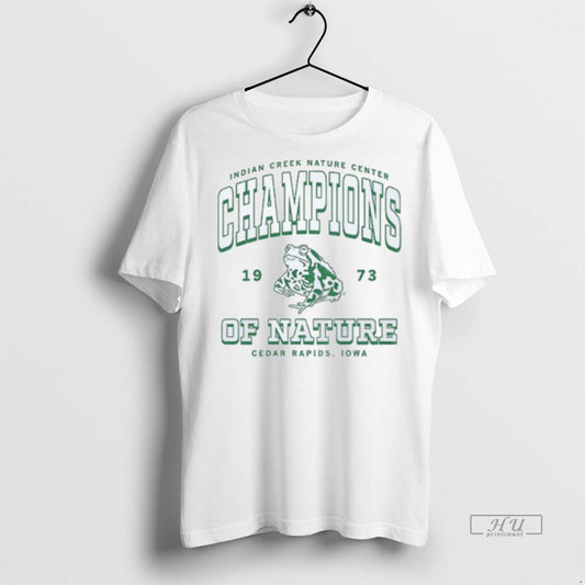 Officials Indian Creek Nature Center Champions Of Nature 1973 Cedar Rapids Iowa Premium