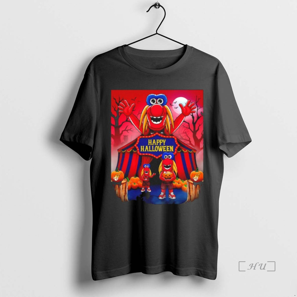 Officials Indiana Fever Freddy Fever Happy Halloween 2025 Premium T Shirt Sweater