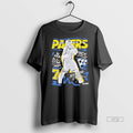 Officials Indiana Pacers Jermaine Oneal Chalked Up 6x Nba All Star Tee Shirt Sweater