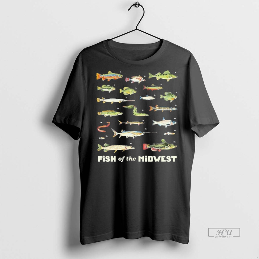Officials Indiana Fish Of The Midwest Tee Shirt Sweater