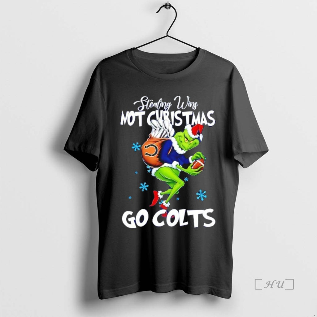 Officials Indianapolis Colts Grinch Dr Premium T Shirt Sweater