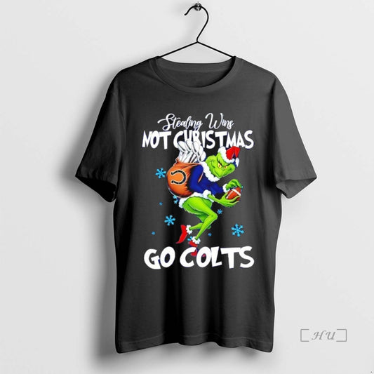 Officials Indianapolis Colts Grinch Dr Premium T Shirt Sweater