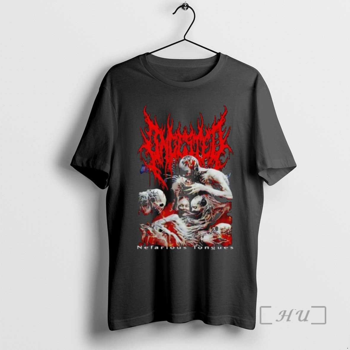 Officials Ingested Metal Band Nefarious Tongues Premium T Shirt Sweater