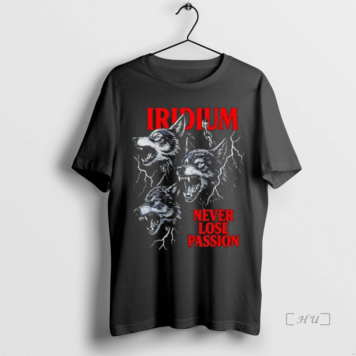 Officials Iridium Wolf Never Lose Passion Black