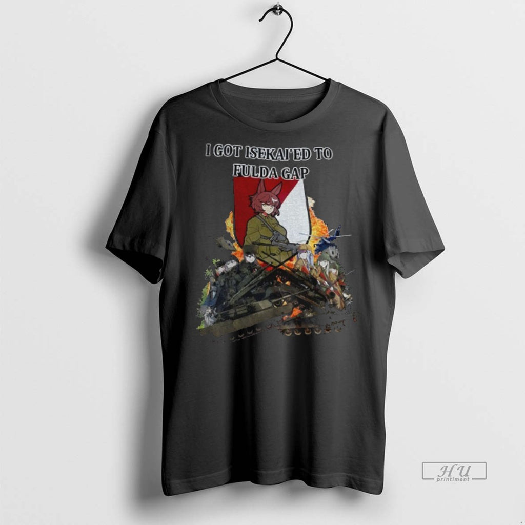 Officials Isekaied Fulda Gap I Got Isekaied To Fulda Gap Graphic Tee Shirt Sweater