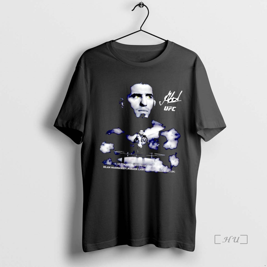 Officials Islam Makhachev Ufc 322 Staredown Signature Premium T Shirt Sweater