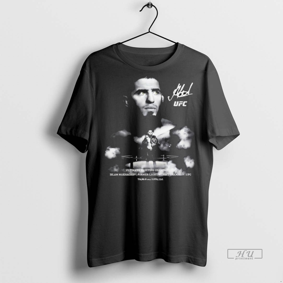 Officials Islam Makhachev Ufc 322 Staredown Signature Premium Tee Shirt Sweater