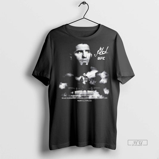 Officials Islam Makhachev Ufc 322 Staredown Signature Premium Tee Shirt Sweater