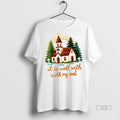 Officials It Is Well With My Soul Christmas Church Scene Tee Shirt Sweater