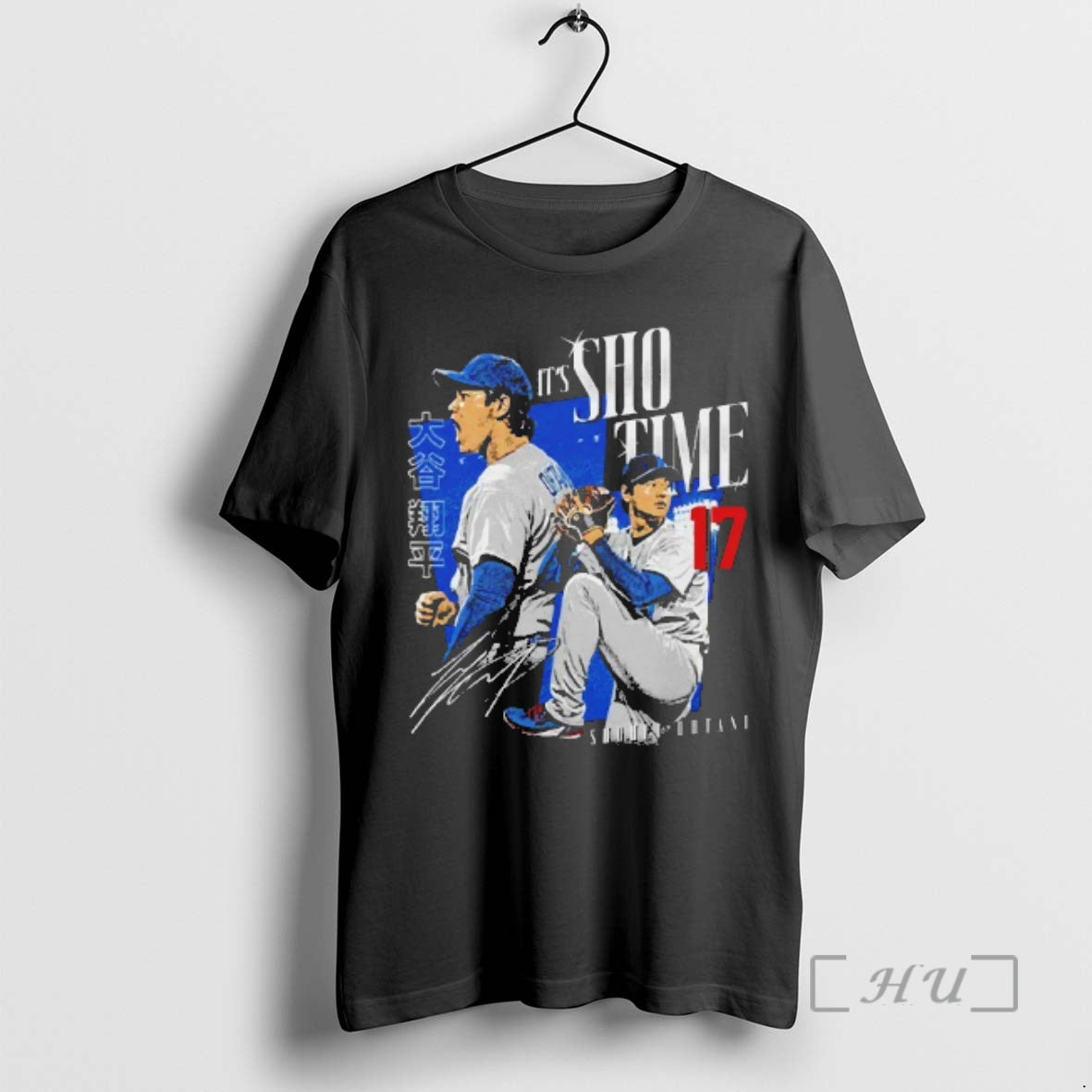 Officials Its Sho Time Shohei Ohtani Los Angeles Dodgers Signature Vintage Premium T Shirt Sweater