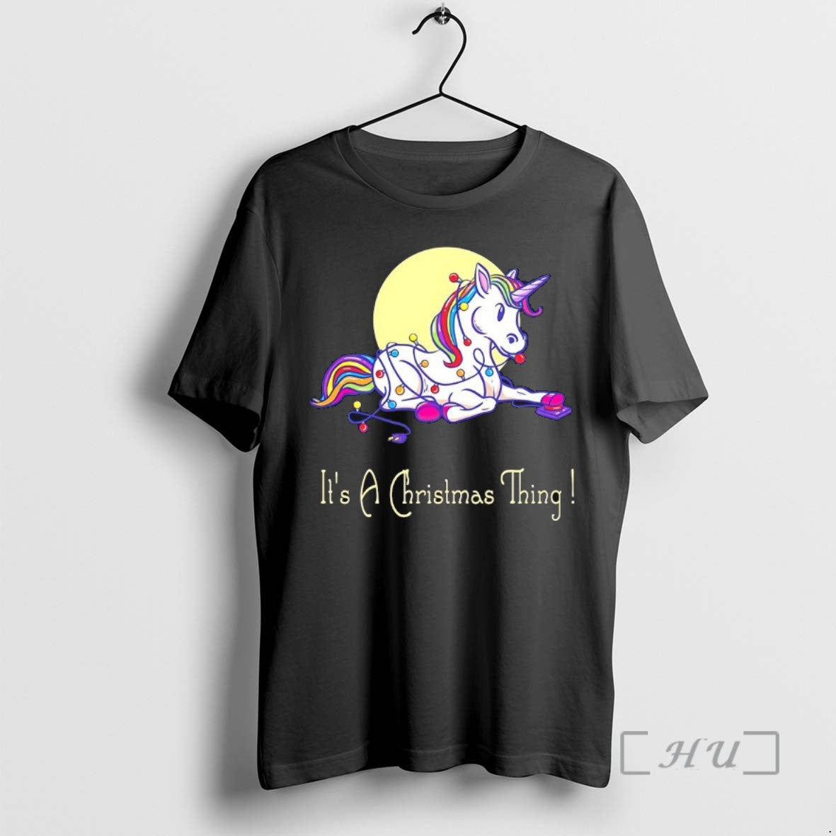 Officials Its A Christmas Thing Unicorn Lights Funny Holiday