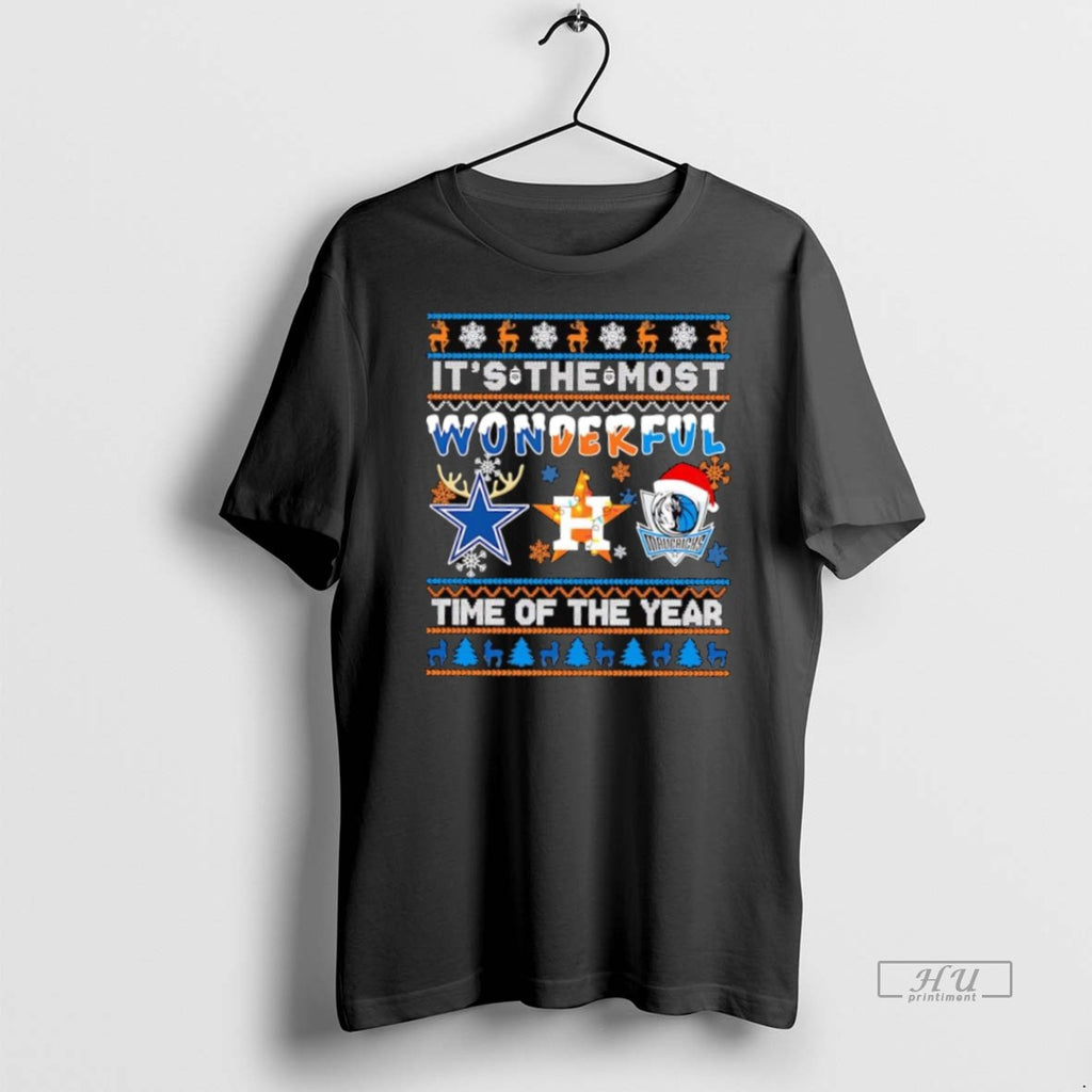 Officials Its The Most Wonderful Dallas Cowboys Houston Astros Dallas Mavericks Christmas Time Of The