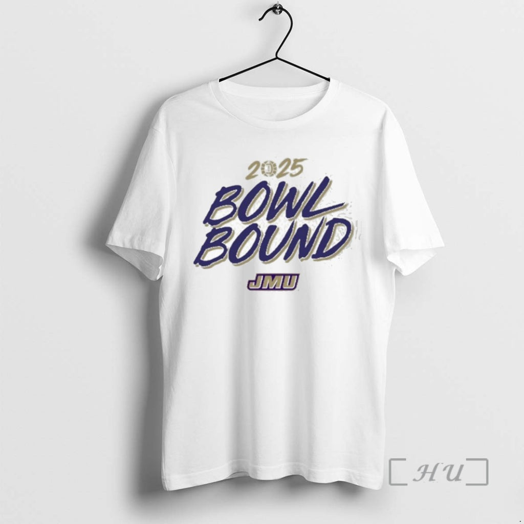 Officials Jmu Dukes Bowl Season Bound 2025 T Shirt Sweater
