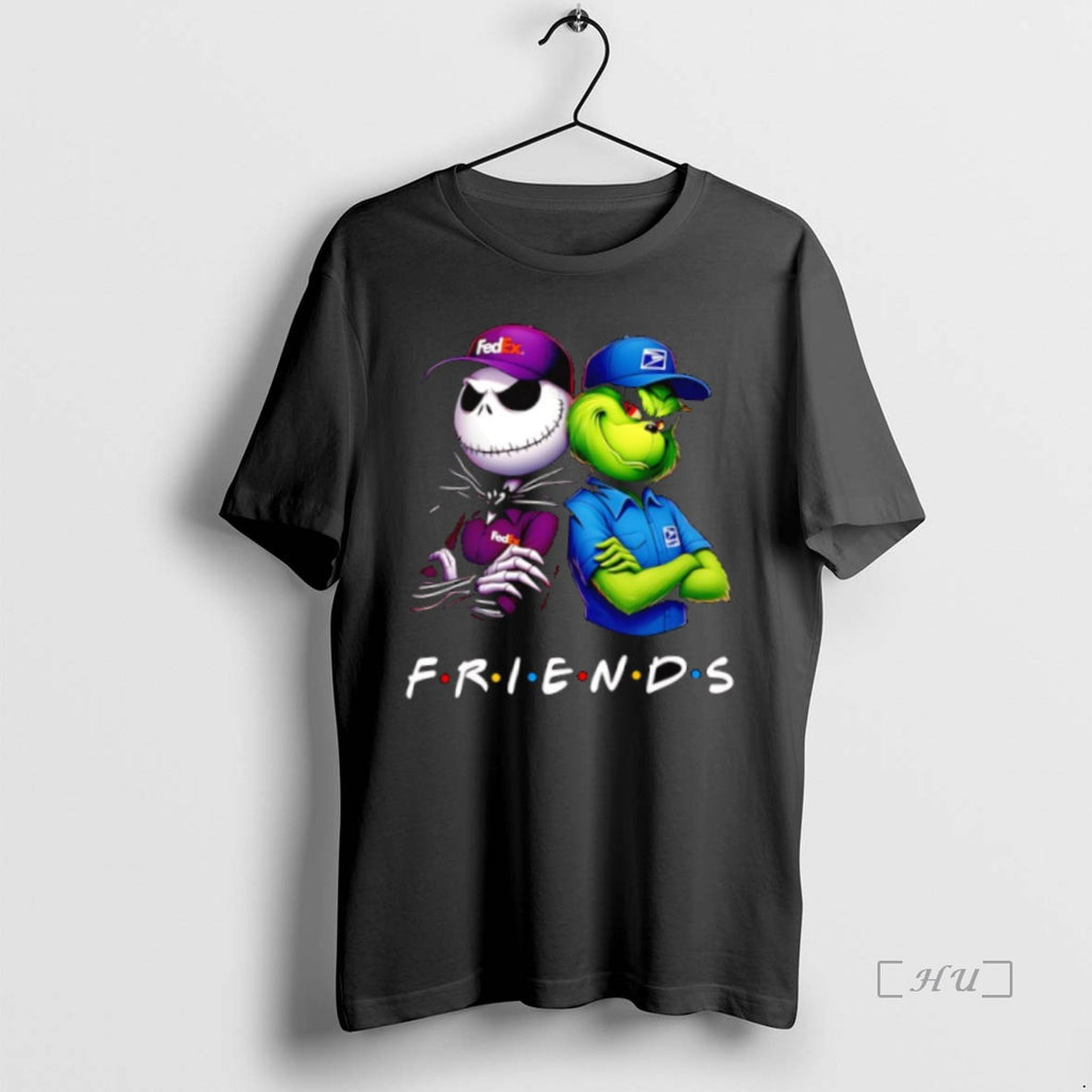 Officials Jack Skellington In Fedex And Grinch In U S T Shirt Sweater