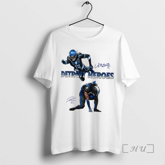 Officials Jahmyr Gibbs And Amon Ra St Brown Detroit Heroes 2025