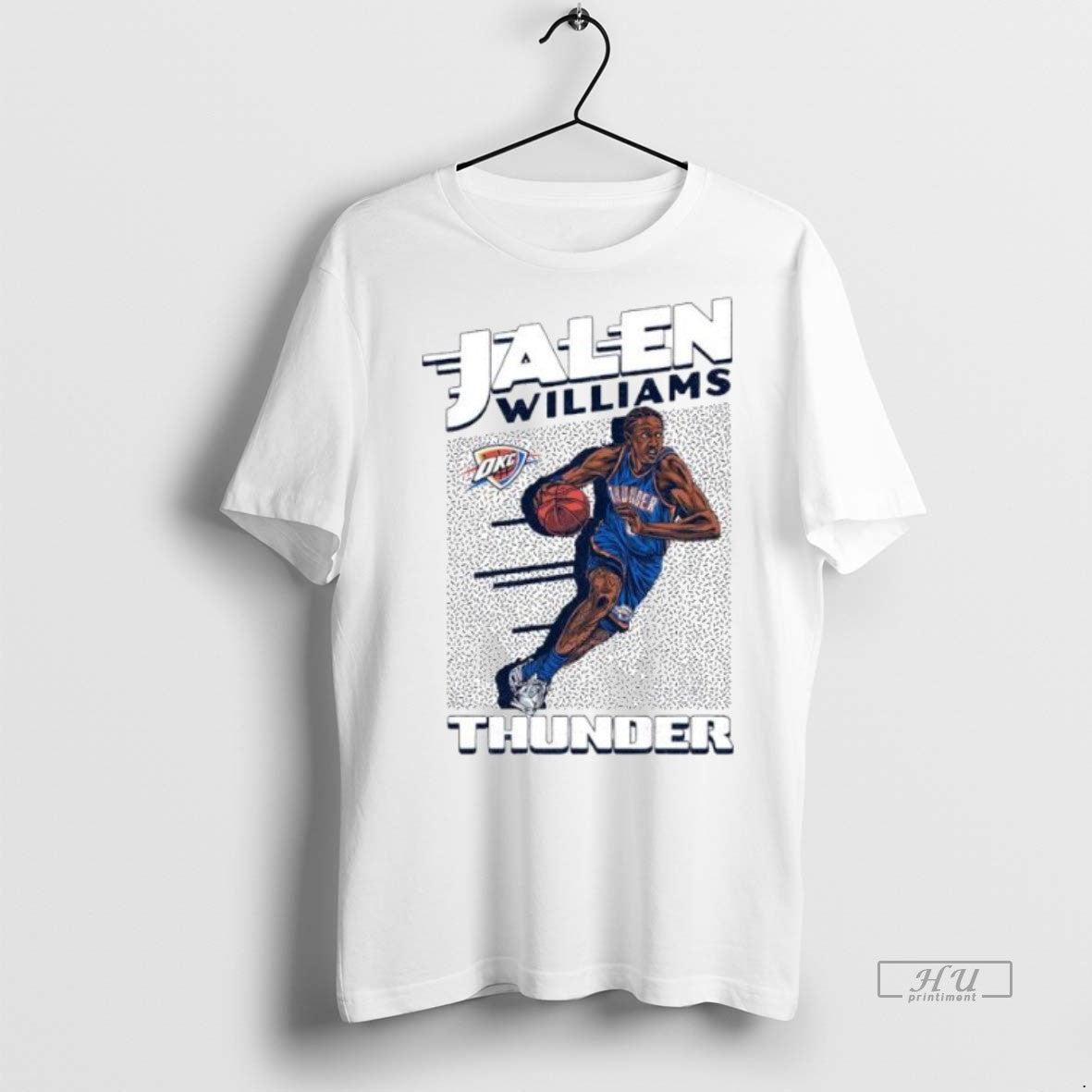 Officials Jalen Williams Nba Oklahoma City Thunder Action Ornaments Premium Tee Shirt Sweater