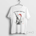 Officials Japan Cat Santa Hat Let That Shit Go Merry Christmas Tee Shirt Sweater