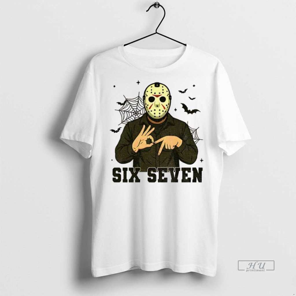 Officials Jason Voorhees Bundle Funny 67 Halloween Six Seven Tee Shirt Sweater