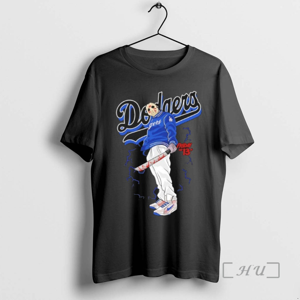 Officials Jason Voorhees Friday The 13th X Los Angeles Dodgers