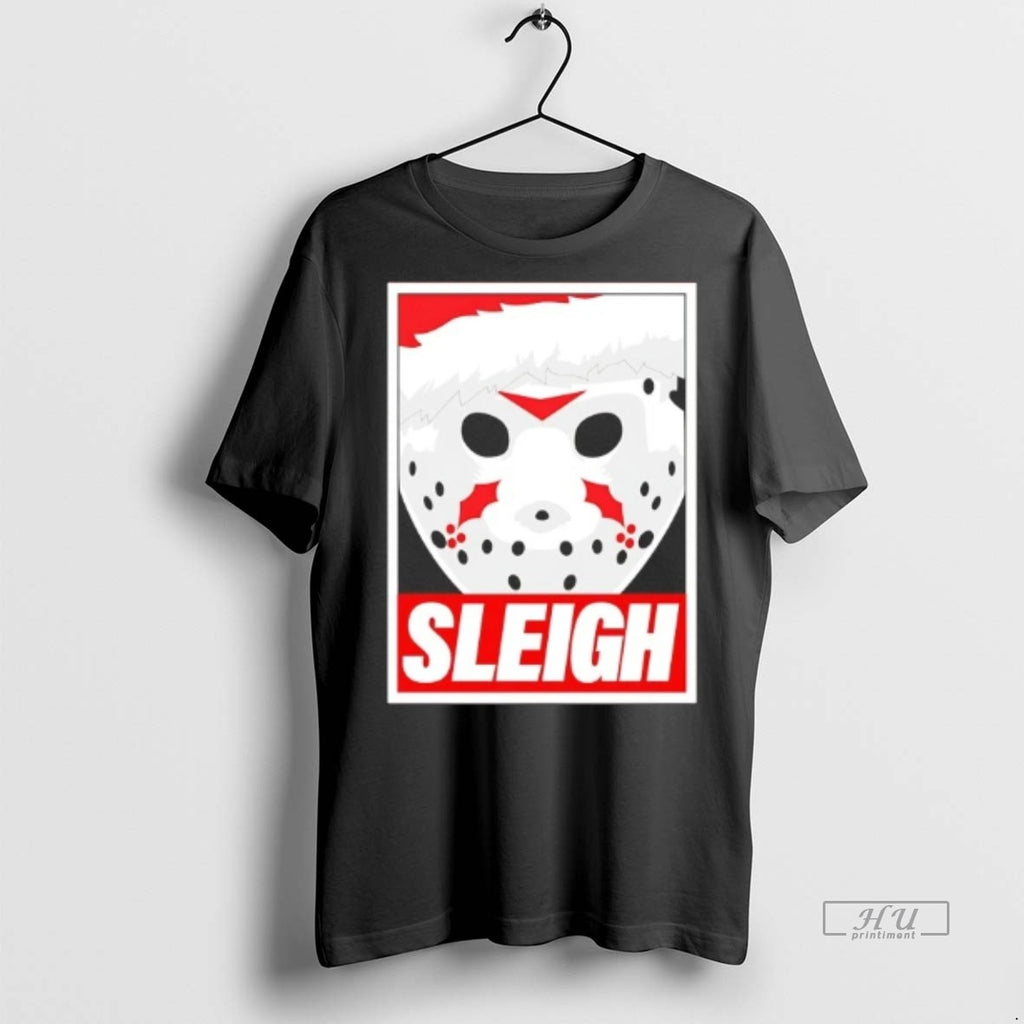 Officials Jason Voorhees Sleigh Christmas Tee Shirt Sweater