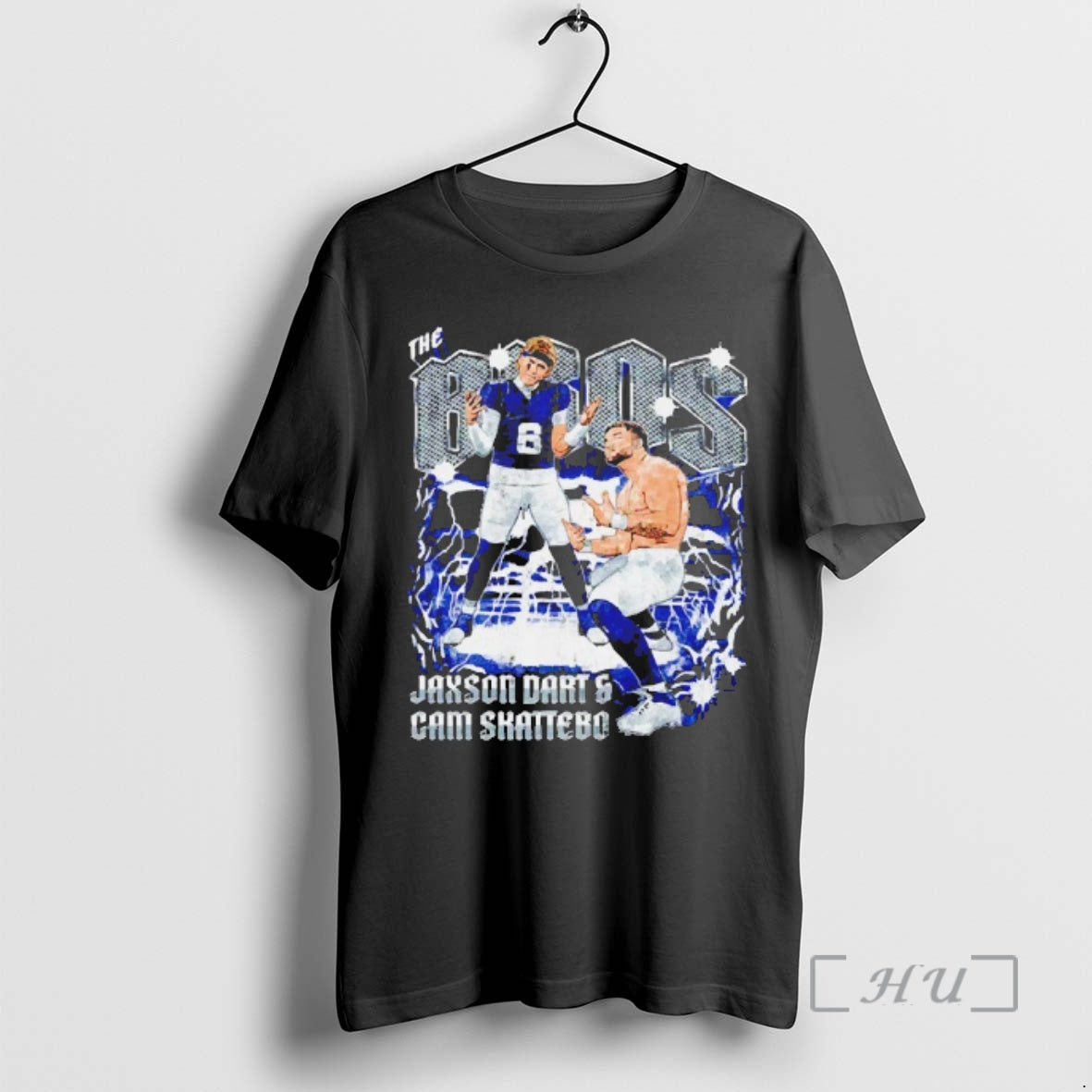 Officials Jaxson Dart And Cam Skattebo New York Giants The Bros Graphic