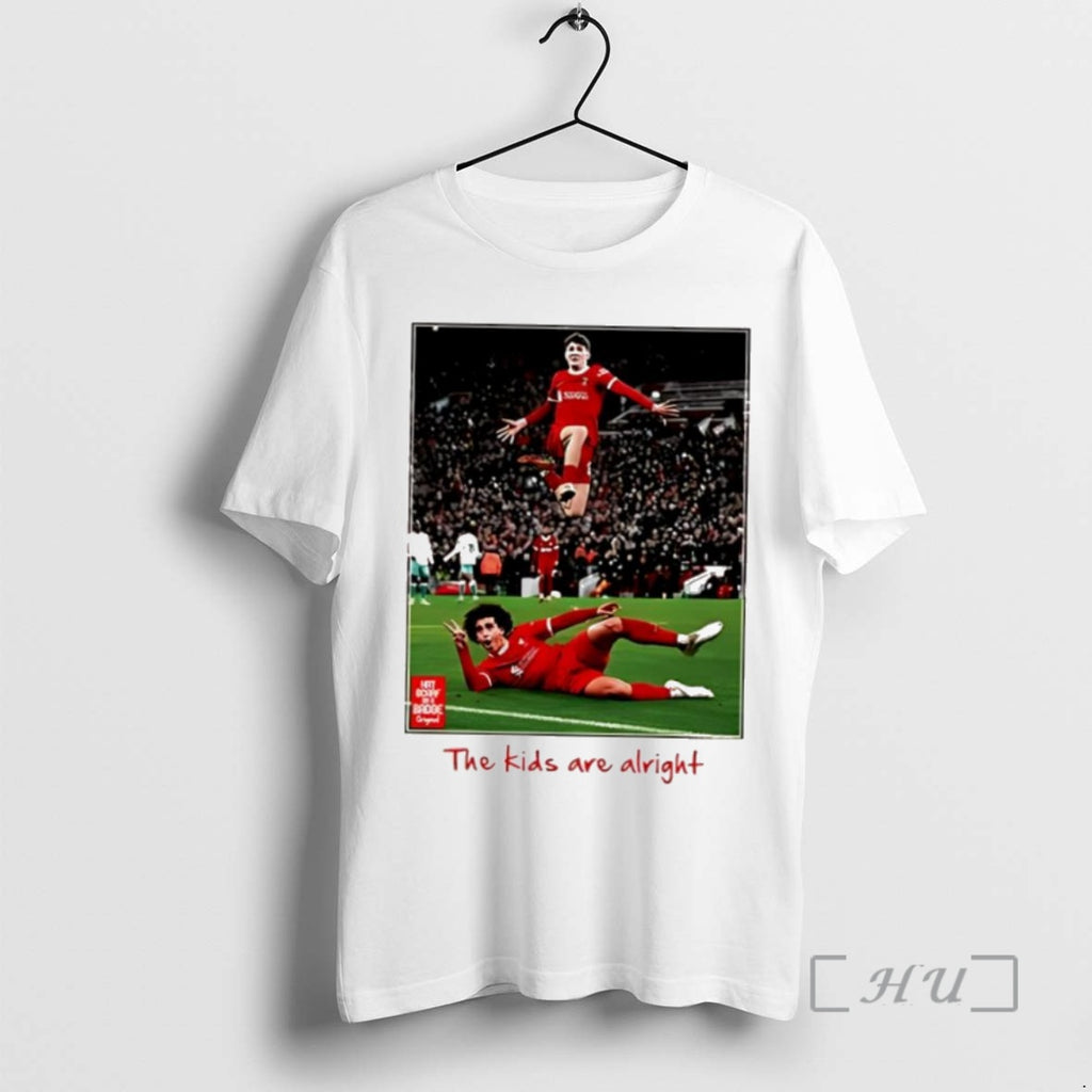 Officials Jayden Danns And Lewis Koumas Liverpool Fc Players The Kids Are Alright Graphic