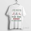 Officials Jesus Was The First Scarecrow Christmas T Shirt Sweater
