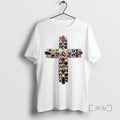 Officials Jewel Cross Graphic Circle