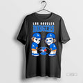 Officials Jigsaw Los Angeles Dodgers Peeing Toronto Blue Jays Baseball Premium Tee Shirt Sweater