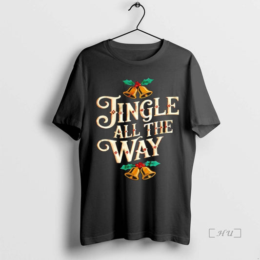 Officials Jingle All The Way Festive Bells Christmas Black