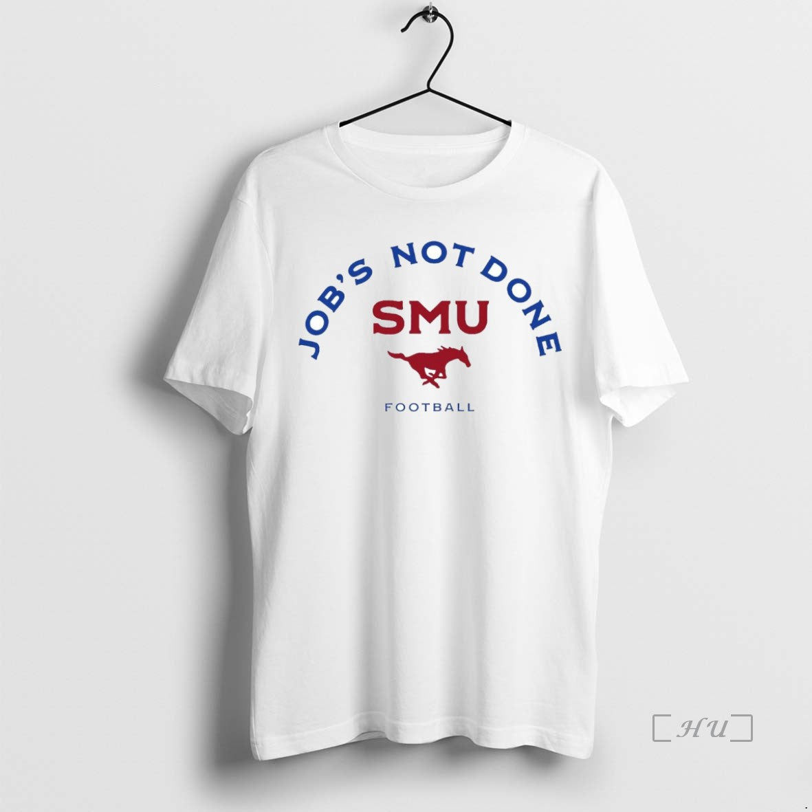 Officials Jobs Not Done Smu Mustangs Football Premium T Shirt Sweater