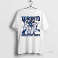 Officials Joe Carter Jose Bautista George Springer Torontos Greatest Hits Tee Shirt Sweater