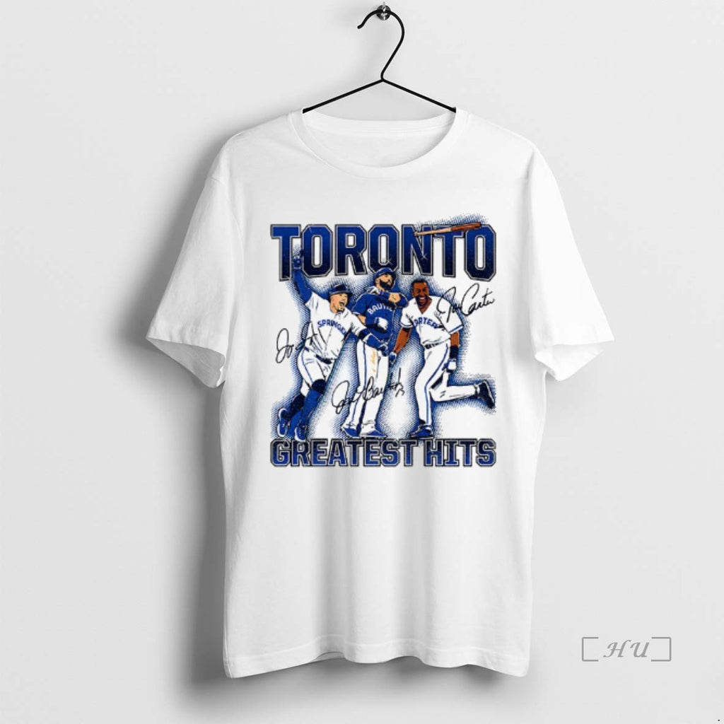 Officials Joe Carter Jose Bautista And George Springer Toronto Blue Jays Toronto Greatest Hits Mlb
