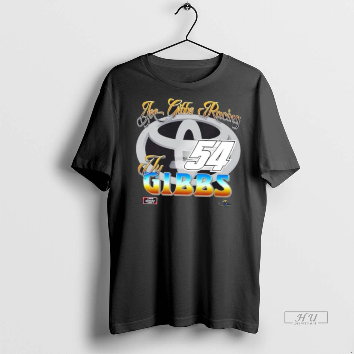 Officials Joe Gibbs Racing 54 Ty Gibbs Graphic Tee Shirt Sweater