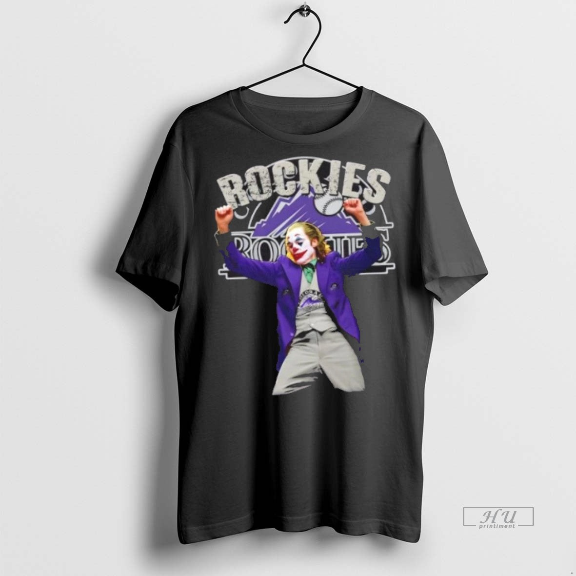 Officials Joker Dabbing X Colorado Rockies Baseball Premium Tee Shirt Sweater