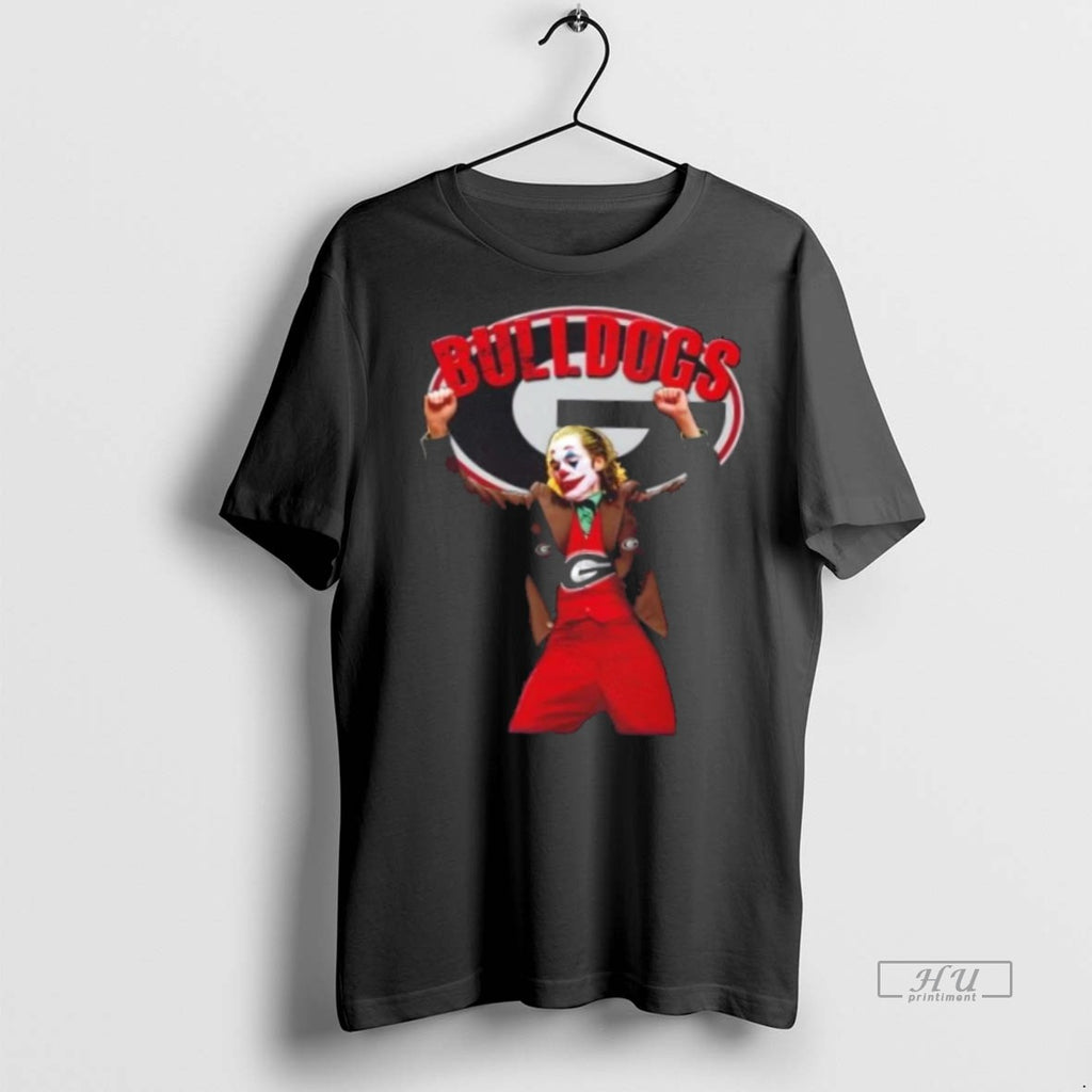 Officials Joker X Georgia Bulldogs Football Premium Tee Shirt Sweater