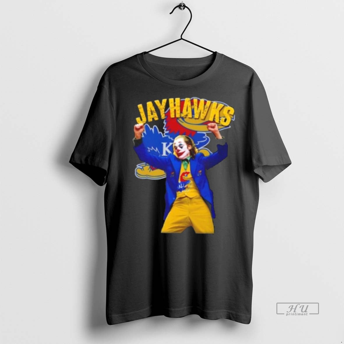 Officials Joker X Kansas Jayhawks Football Premium Tee Shirt Sweater