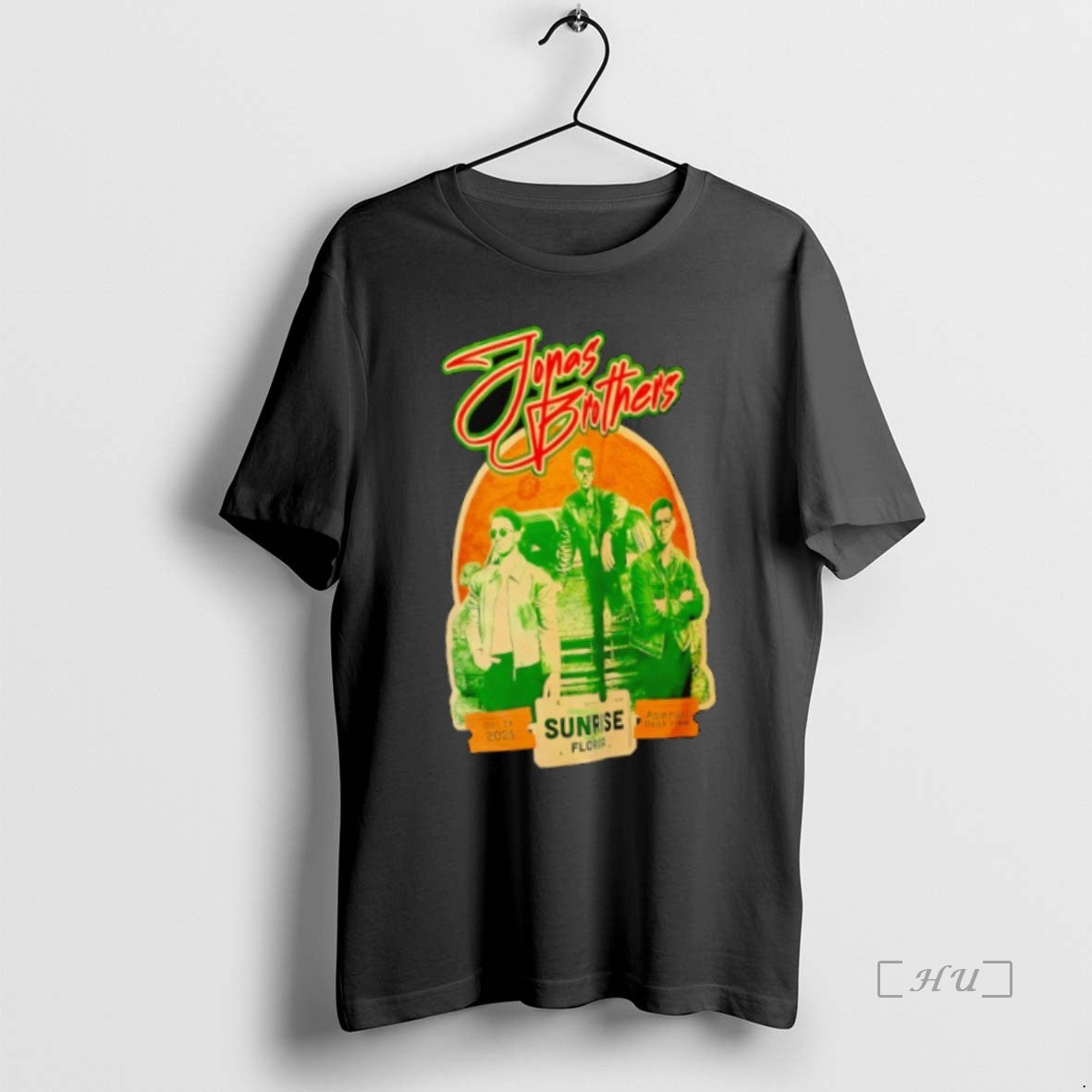 Officials Jonas Brothers Sunrise Oct 24th 2025 Amerant Bank Arena T Shirt Sweater