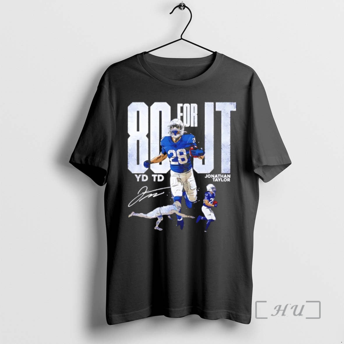 Officials Jonathan Taylor Indianapolis Colts 80 For Jt Autographed T Shirt Sweater