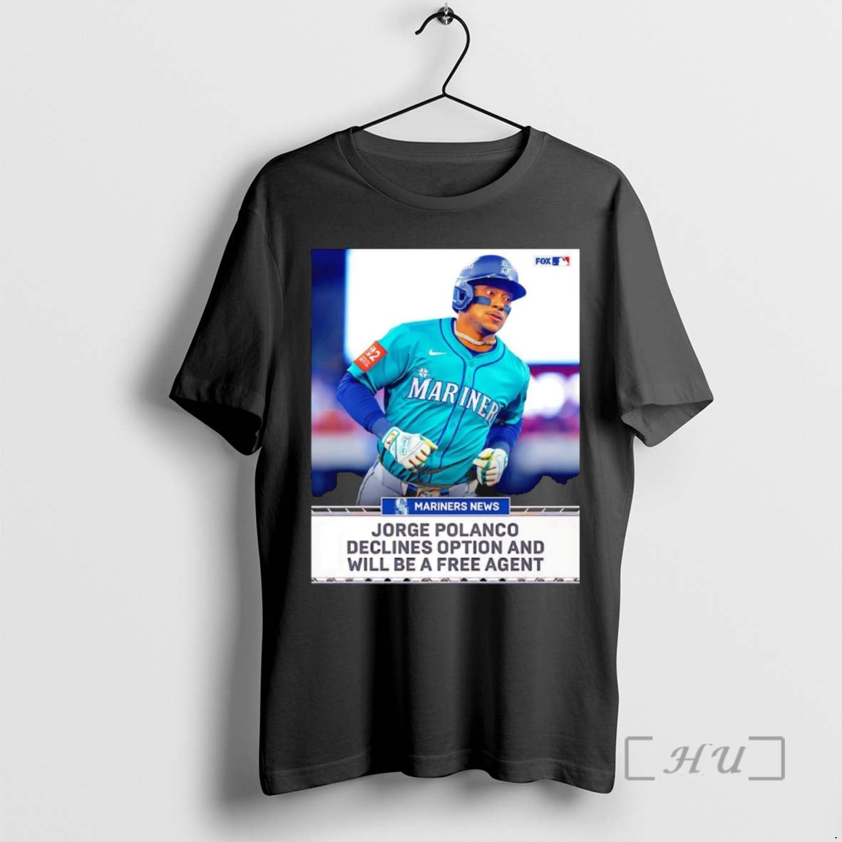 Officials Jorge Polanco Declines Option And Will Be A Free Agent Mariners Premium T Shirts