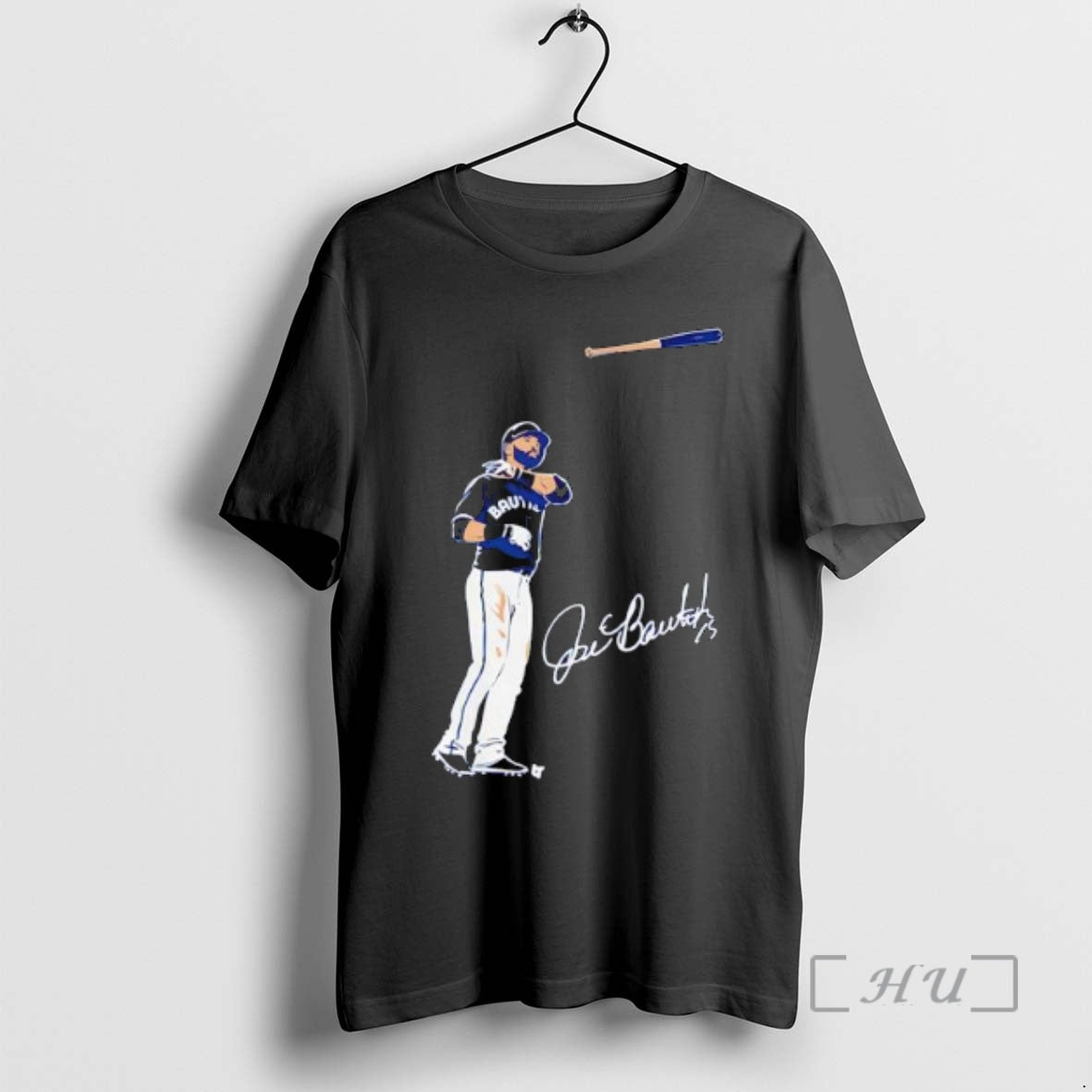 Officials Jose Bautista The Bat Flip Signature Premium T Shirt Sweater