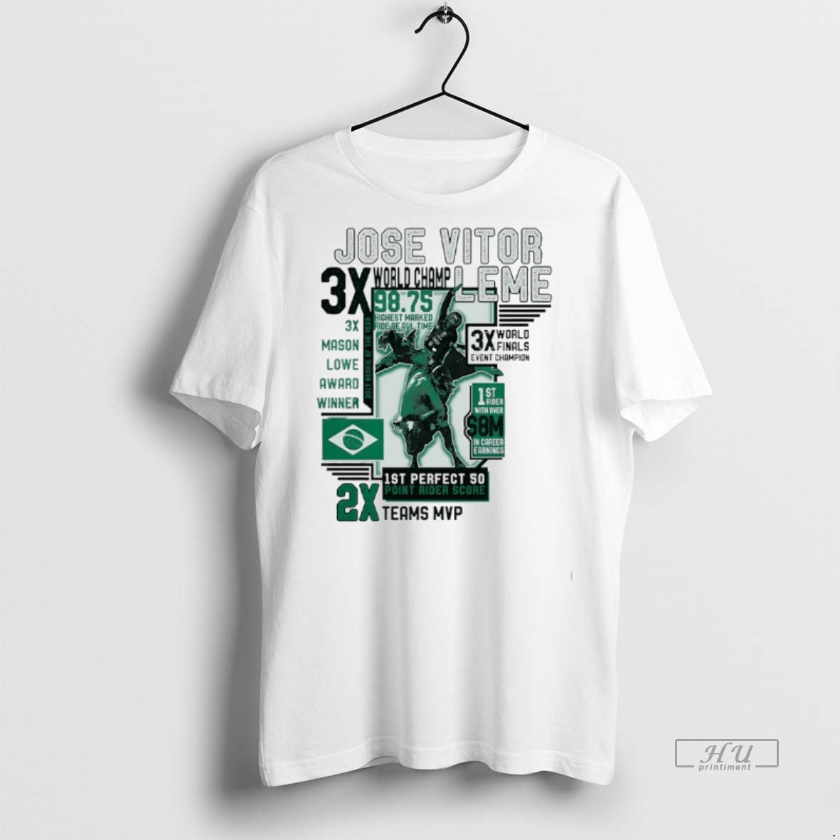 Officials Jose Vitor Leme Accolades 3x World Champ Premium Tee Shirt Sweater