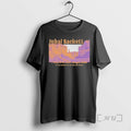 Officials Jubal Sackett Burnt Orange Lettering Vintage