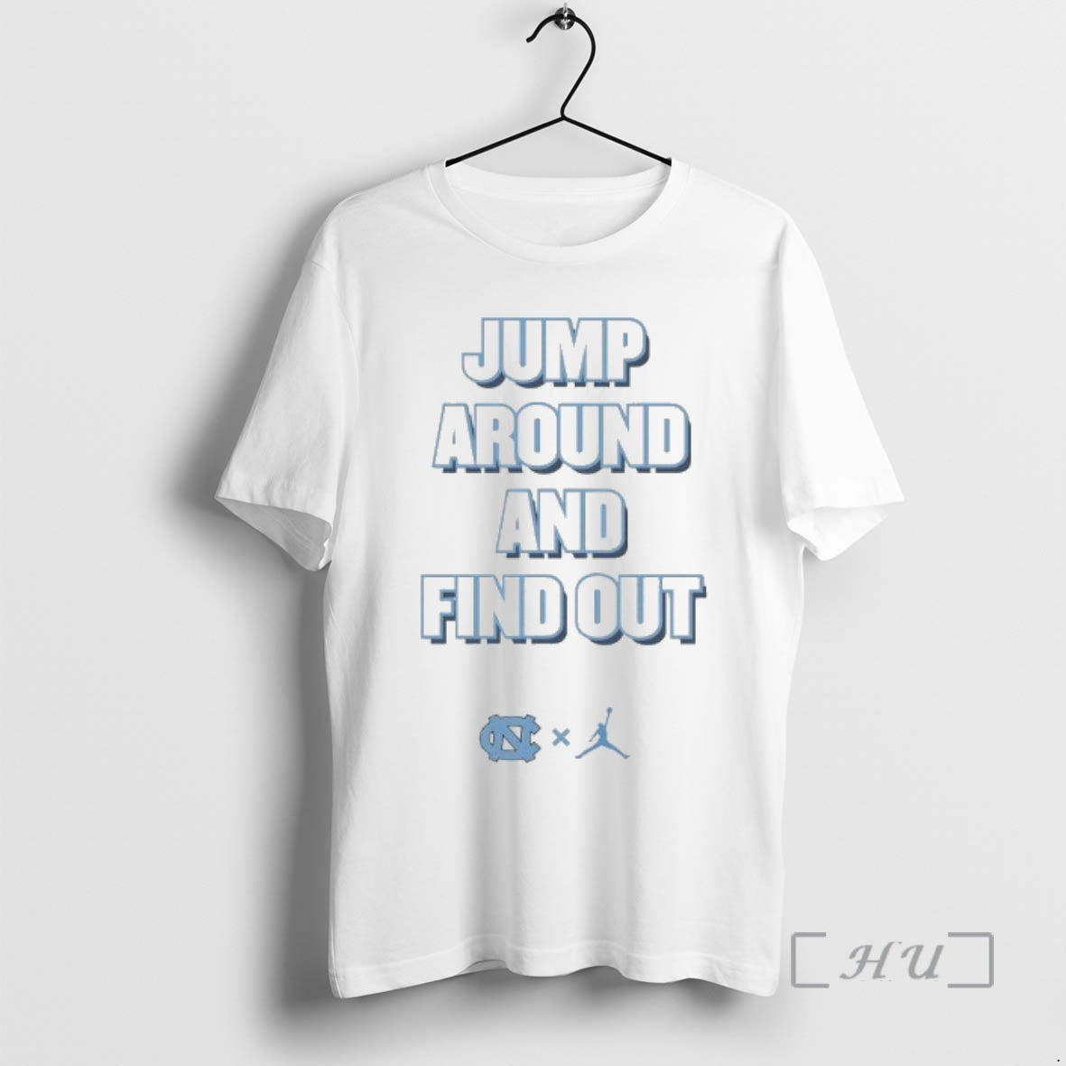 Officials Jump Around And Find Out University Of North Carolina Unc And Jumpman Logo Premium
