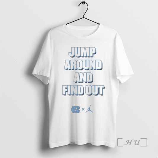 Officials Jump Around And Find Out University Of North Carolina Unc And Jumpman Logo Premium