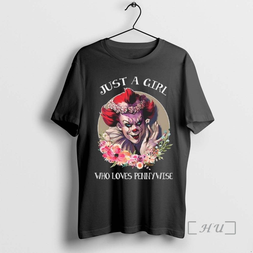 Officials Just A Girl Who Loves Pennywise Tee Shirt Sweater