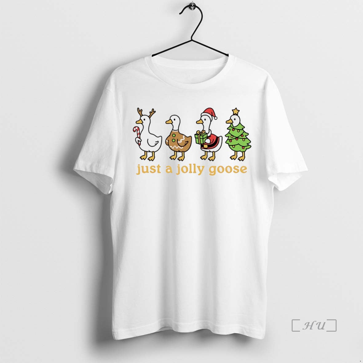 Officials Just A Jolly Goose Christmas White
